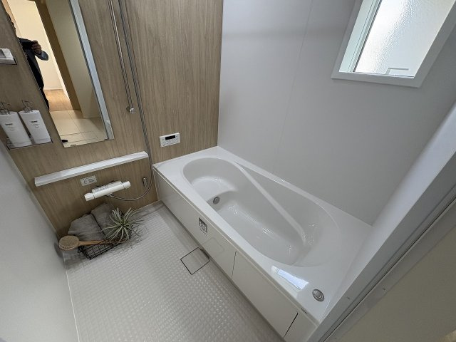 【浴室】 | 福岡市西区拾六町3丁目1期　3号棟（全3棟）【仲介手数料無料・0円】 | 現地写真。浴室です。