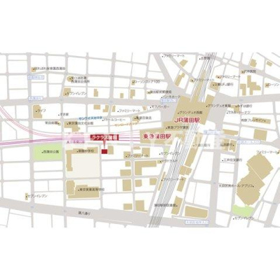 【地図】 | ラクラス蒲田