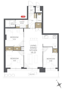【間取り】朝日プラザ長町 