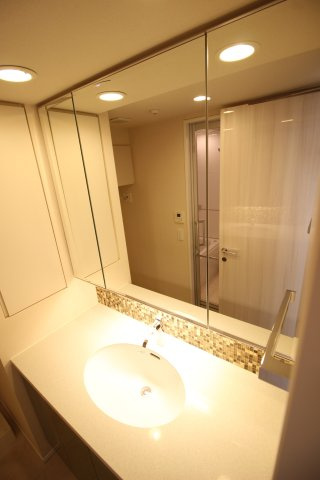 ザ・パークハウス代官山の洗面所