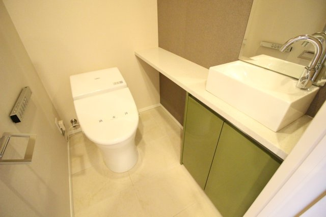 ザ・パークハウス代官山のトイレ