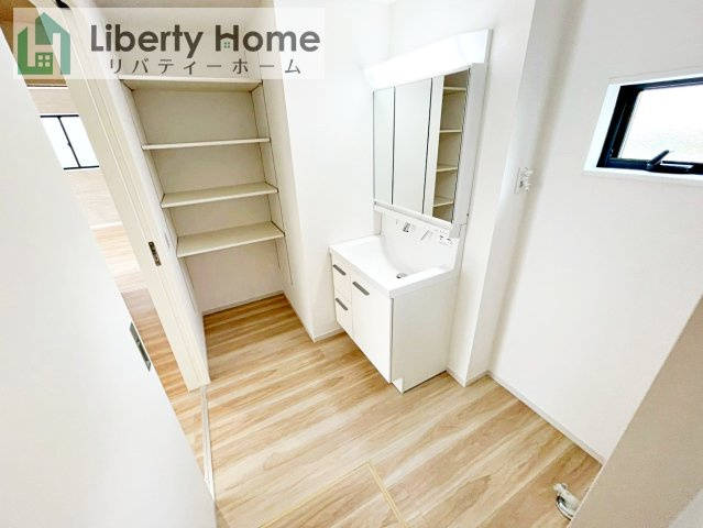 取手市井野9期　新築戸建　2号棟の脱衣所