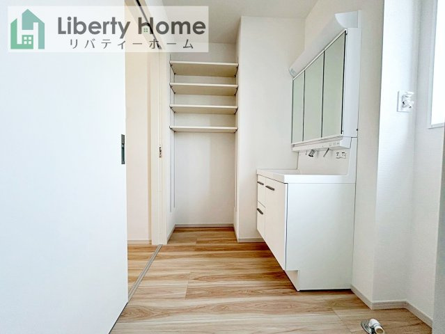 日立市東町3期　新築戸建　1号棟の脱衣所