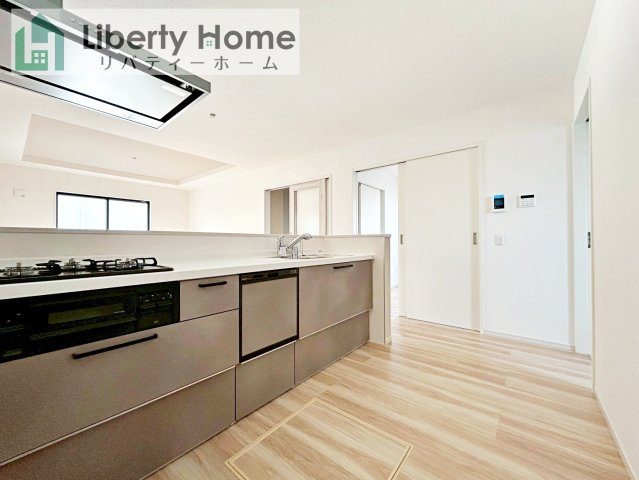 日立市東町3期　新築戸建　1号棟のキッチン