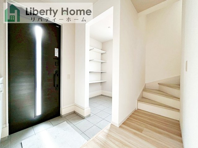 日立市東町3期　新築戸建　1号棟の内観：施工例