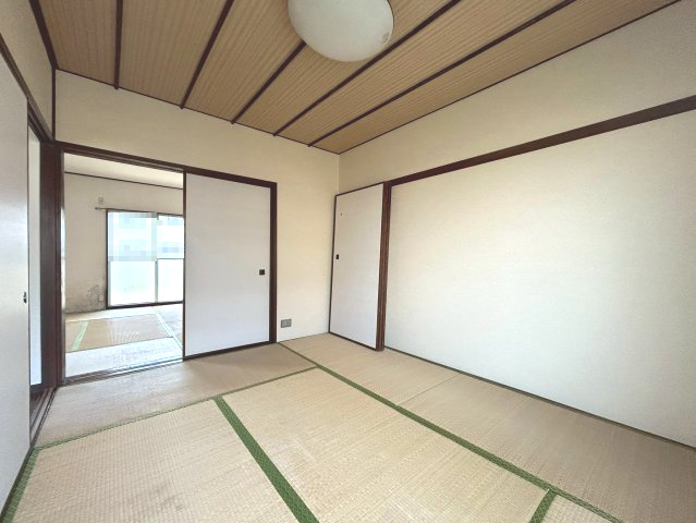 【価格改定】竹の台団地D1棟の和室|和室（約6帖）
寝室にちょうど良い広さです！