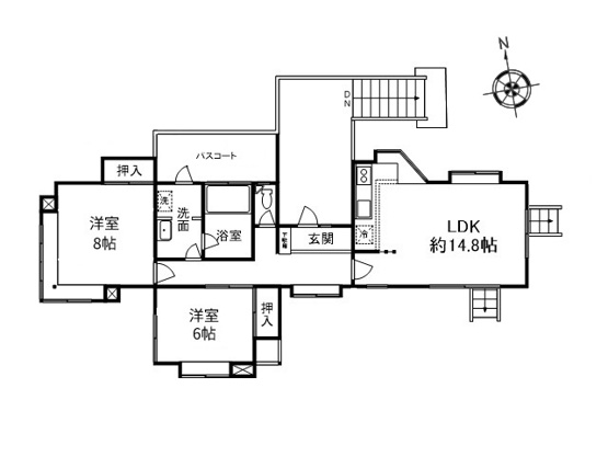 【間取り】 | 天城高原別荘地　戸建