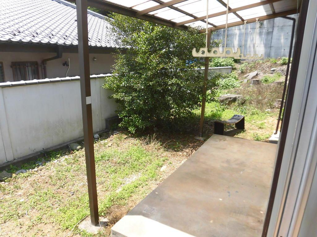 坂口住宅(吾妻団地）のバルコニー