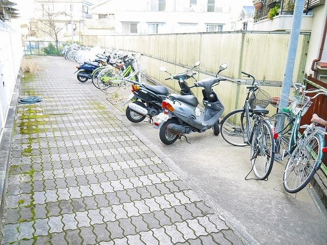 シャンテムーランのその他共用部分|自転車置き場