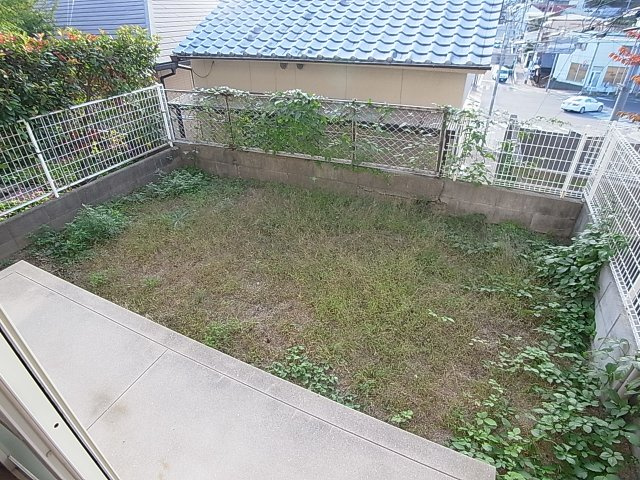 ファミール長田の庭|専用庭付きです