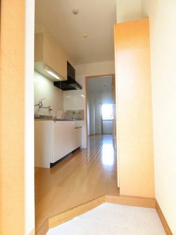 アムール千里丘の玄関