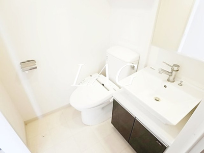 【洗面所】 | パークフラッツ松戸 | 洗面台です。