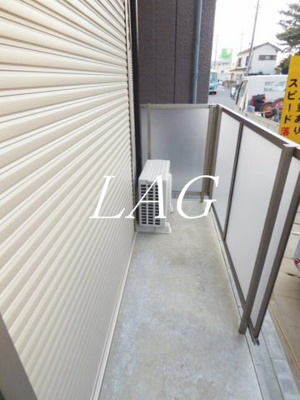 【バルコニー】 | メゾン・ア・ルエ松戸 | バルコニーです。