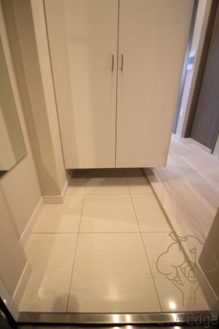 コスモリード大阪福島の玄関