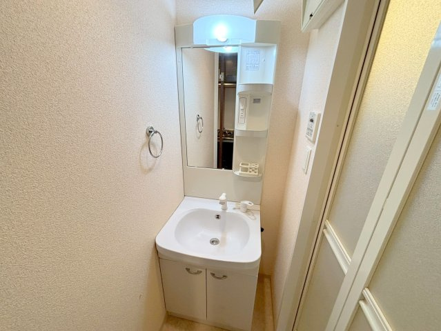 Luxe淡路の洗面所