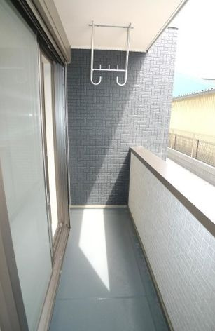 ガーデンのバルコニー|※別号室の参考写真です。