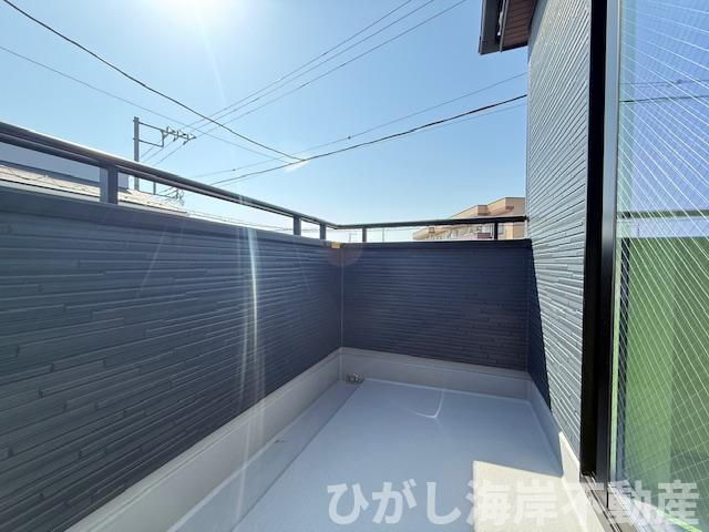 茅ヶ崎市松林2丁目　新築戸建　全10棟のバルコニー|バルコニー