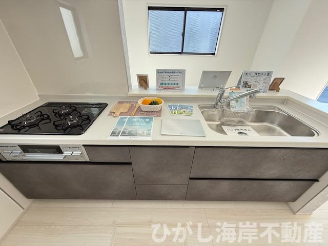 茅ヶ崎市松林2丁目　新築戸建　全10棟のキッチン|システムキッチン