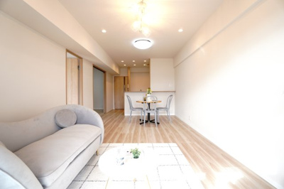【居間・リビング】 | 【上質リノベ】ライオンズマンション己斐本町