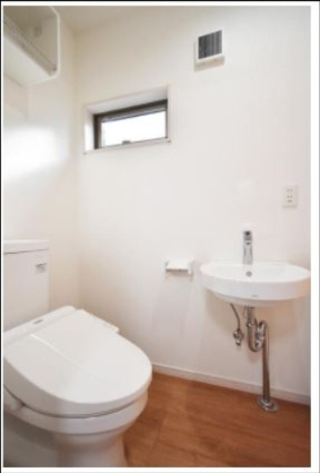 中野区江古田２丁目のアパートの洗面所