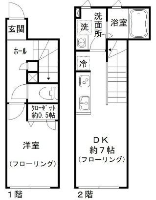 スズキレジデンスの間取り|間取りです。