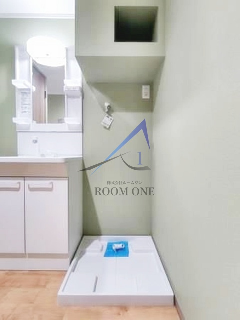 メタセコイヤマンションの設備|洗濯機置き場です。