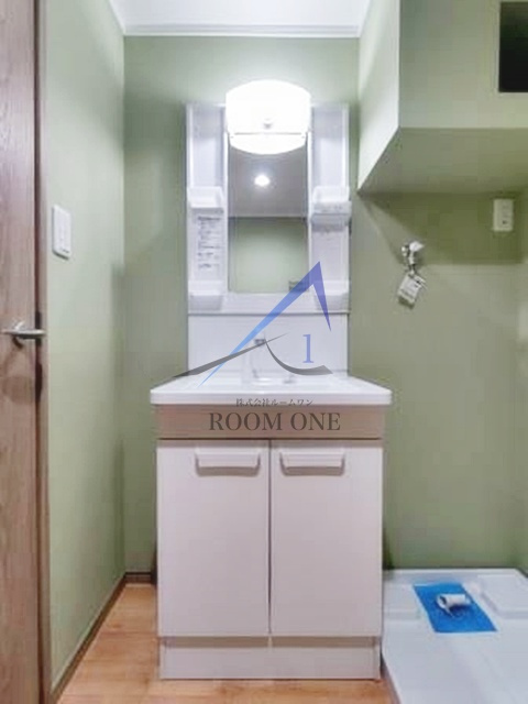 メタセコイヤマンションの洗面所|洗面台です。