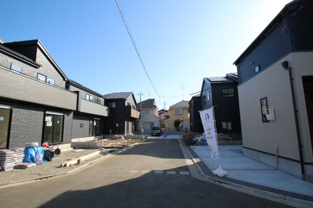 【GRAFARE　ZEH水準仕様】小平市上水新町３期全15棟の外観|西武国分寺線「鷹の台」歩12分