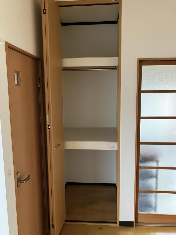 間ノ島一戸建賃貸アパートの収納