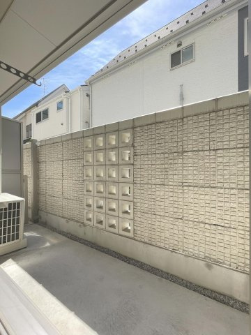 グレースコート蓮沼のバルコニー