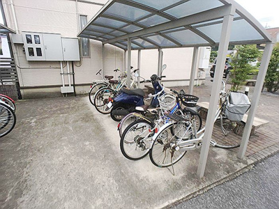 【その他共用部分】 | リースランドＩＰ Ａ | 駐輪場