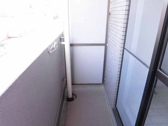昭島コートエレガンスＥ棟のバルコニー