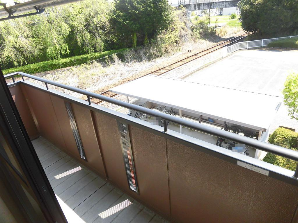 パークインガーデンCのバルコニー