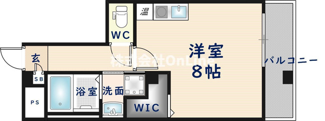 【間取り】 | エスコート鶴橋