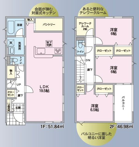 塩尻市大門八番町の間取り