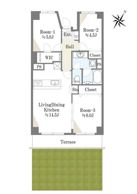 横浜市南区六ツ川３丁目の中古マンションの画像