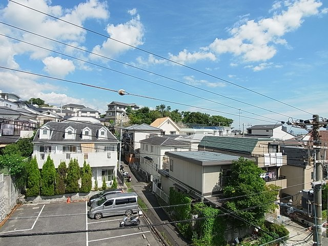 Relief片山町の展望|ベランダからの景色、周辺は閑静な住環境です