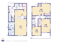 横浜市青葉区元石川町の新築一戸建の画像