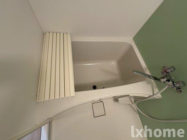 サークハイツの浴室|ゆったり過ごせるお風呂です