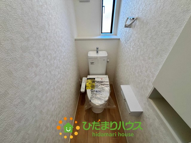 加須市水深第3　新築一戸建て　06　クレイドルガーデンのトイレ|2階にもトイレあります！