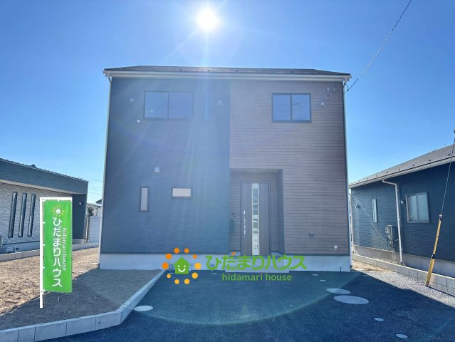 加須市水深第3　新築一戸建て　06　クレイドルガーデンの前面道路含む現地写真|2025/11/7　撮影