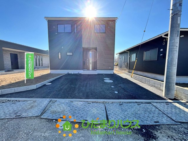 加須市水深第3　新築一戸建て　06　クレイドルガーデンの駐車場|2025/11/7　撮影