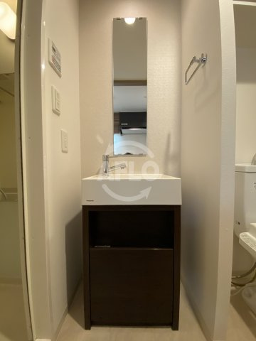 レジュールアッシュ南堀江の独立洗面台|レジールアッシュ南堀江　独立洗面台