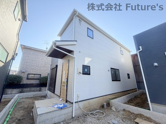 三郷市鷹野4丁目　新築戸建　全6棟　5号棟の外観|現地の写真になります。