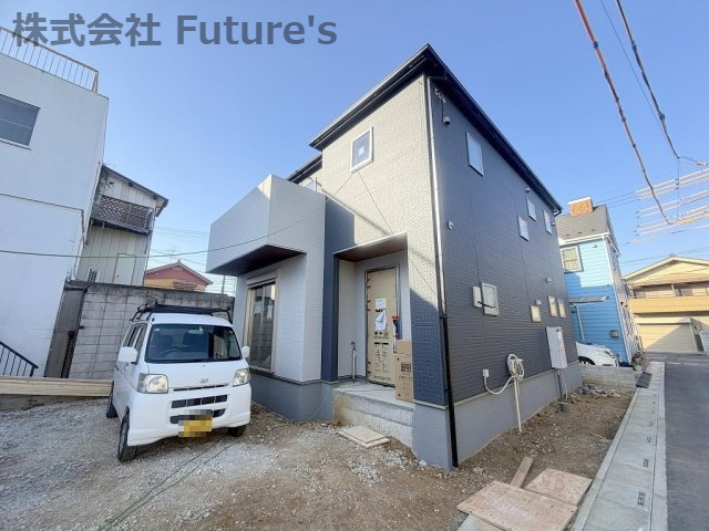 三郷市鷹野4丁目　新築戸建　全6棟　5号棟の外観|現地の写真になります。