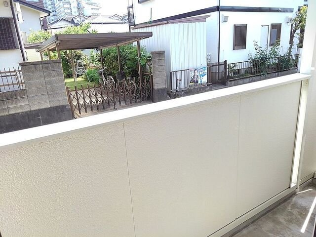 ベル・ウッドのバルコニー