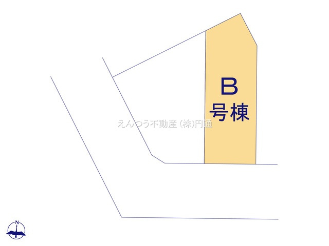 ハートフルタウン名四町	の区画図