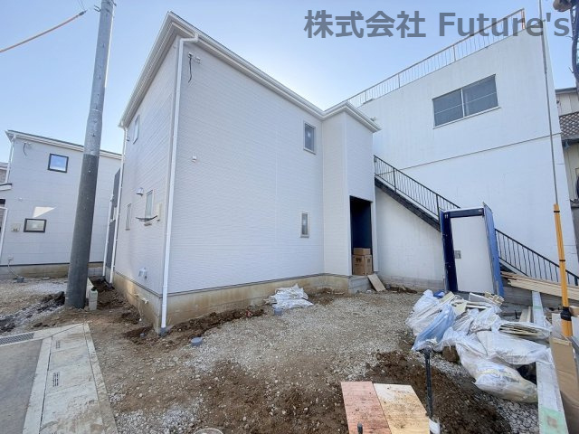 三郷市鷹野4丁目　新築戸建　全6棟　6号棟の外観|現地の写真になります。