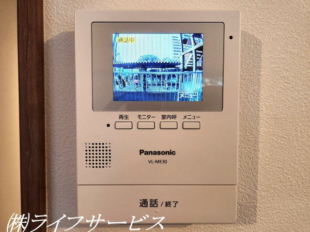 【セキュリティ】 | レックスタウン新高２号館 | ＴＶモニター付インターホンで来客時も安心！