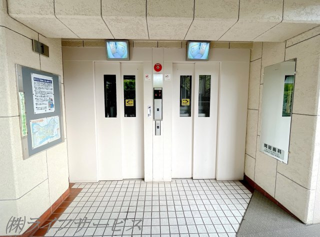 【エントランス】 | レックスタウン新高２号館 | モニター付エレベーター２基有
